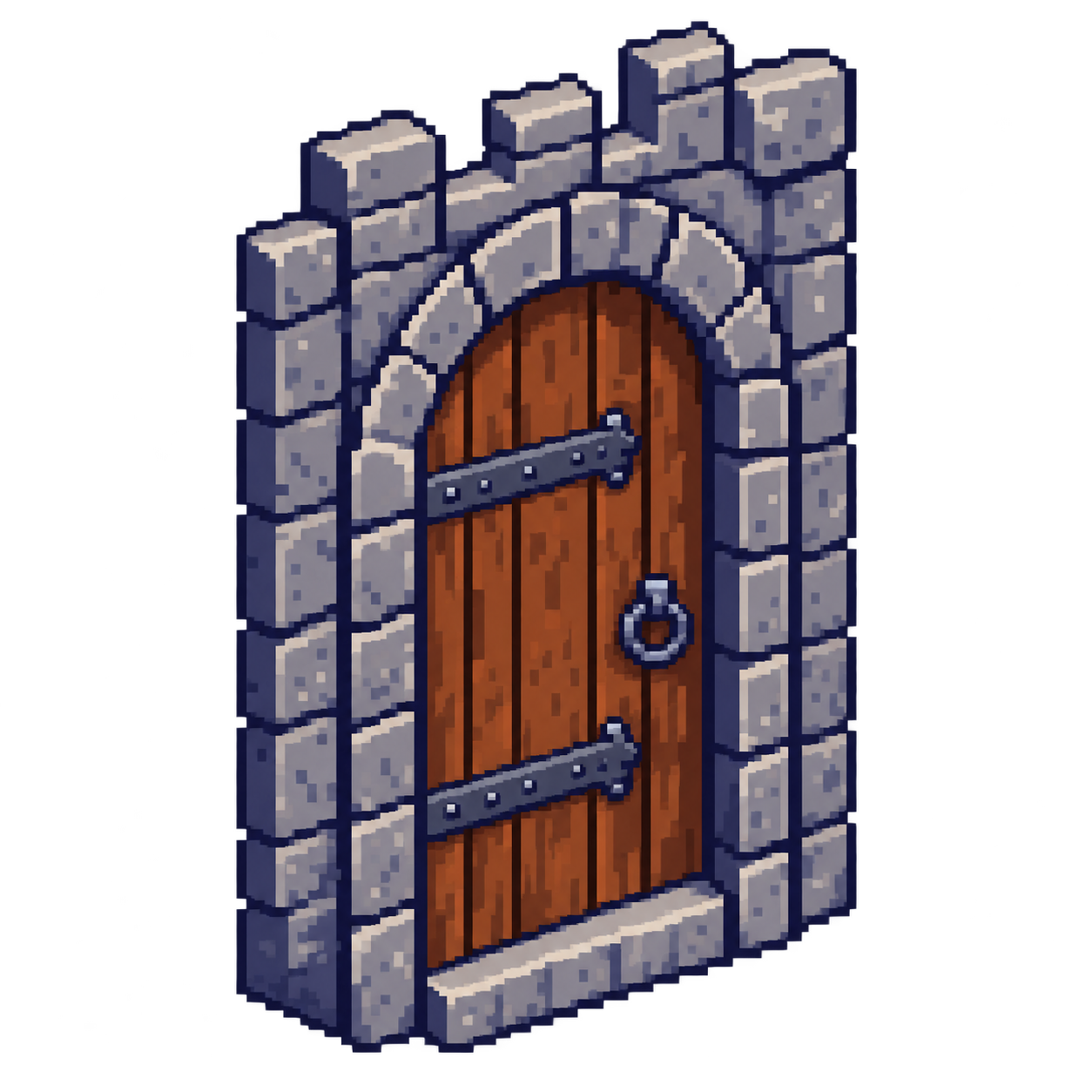 closed door